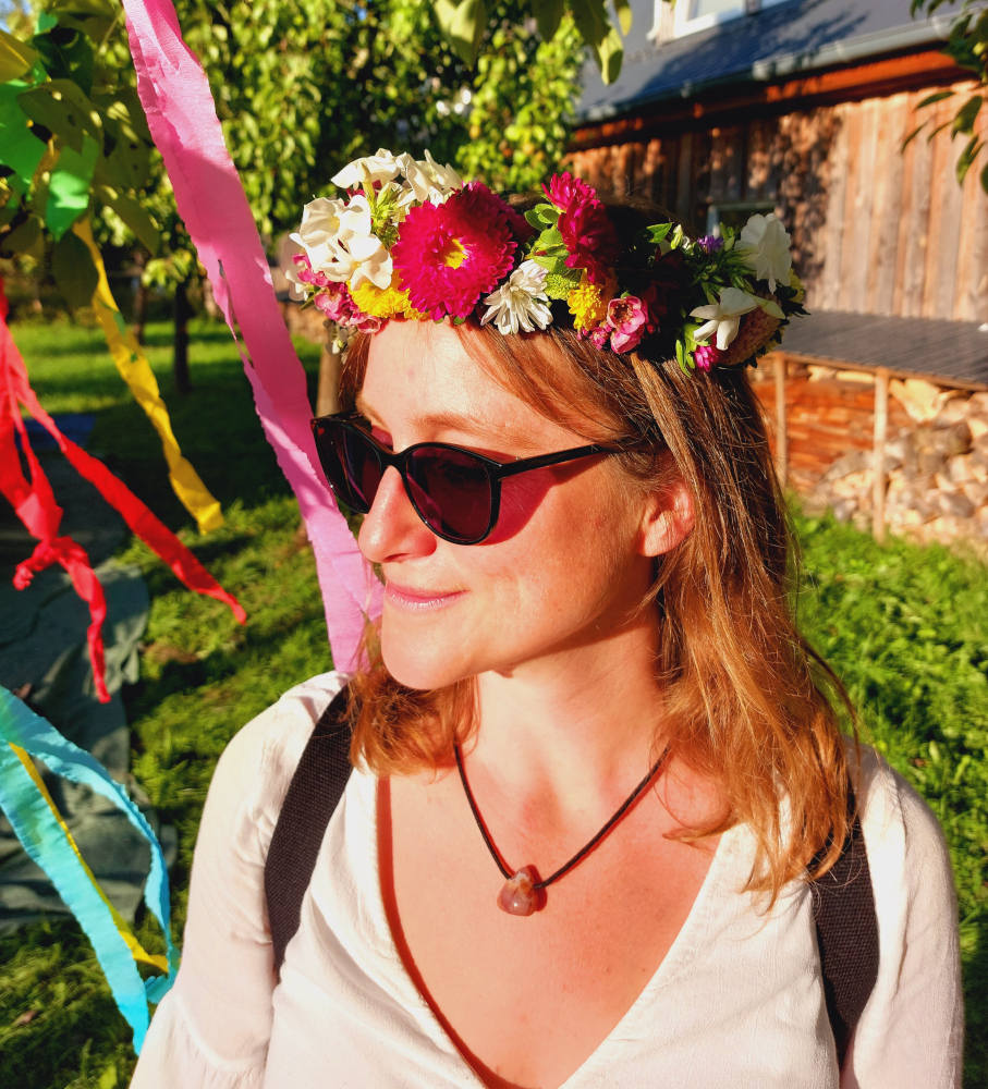 Monique Ulich in der Natur